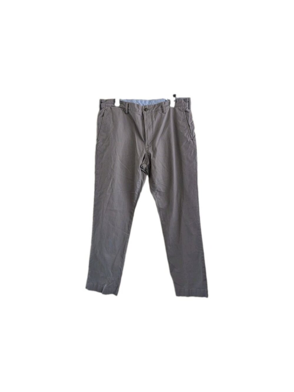 Polo Ralph Lauren Chino Pants Stretch Khakis Trousers Mens Gray Slim Fit 36x32